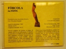 Пояснения к одному из экспонатов музея - знаменитой форколе - особой венецианской уключине, позволяющей эффективно управлять гондолой.